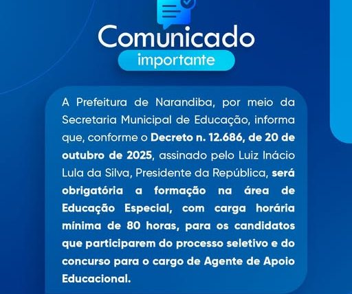 📢 Comunicado Importante